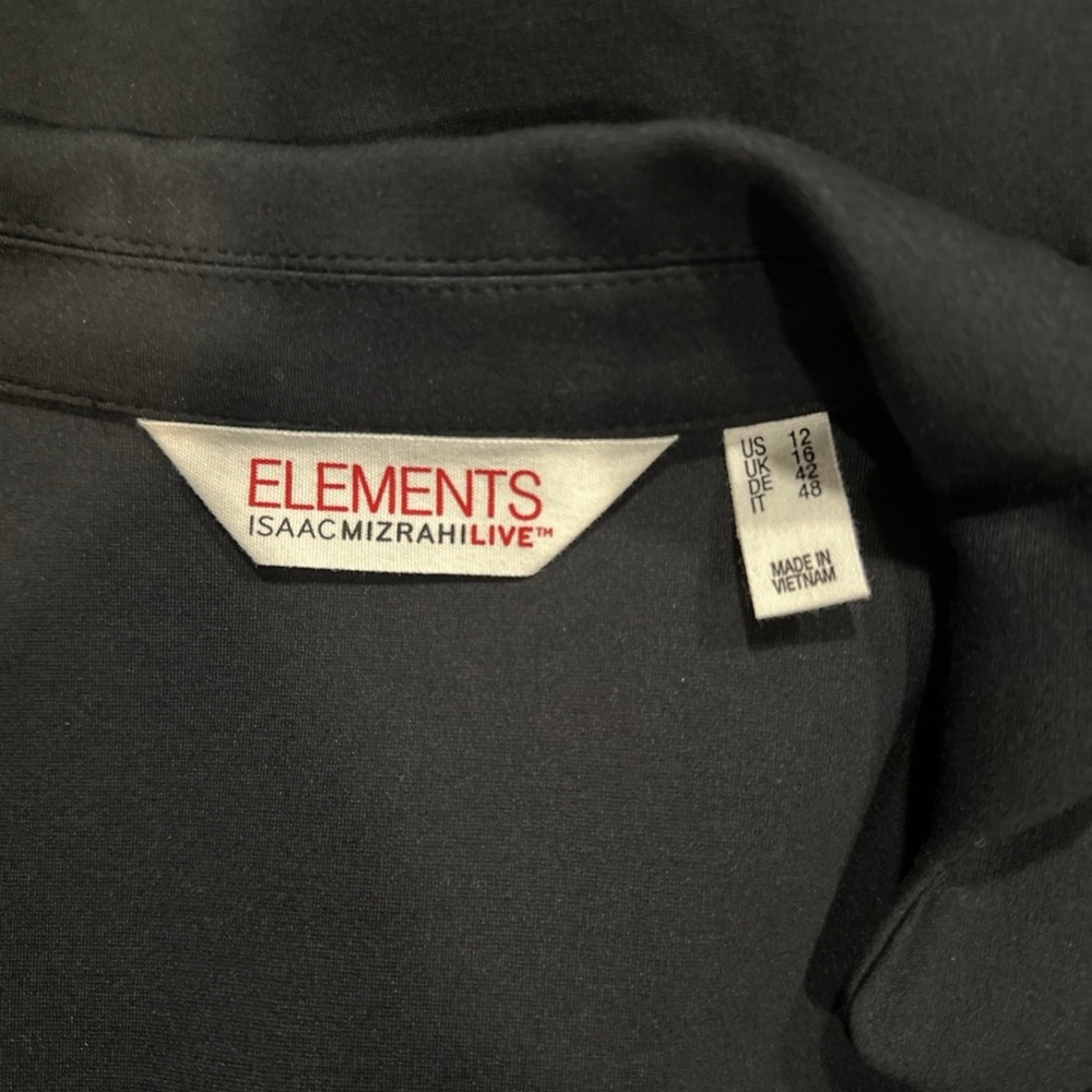 Isaac Mizrahi Live! Elements 24/7 Stretch Knit Jacket - Picture 3 of 3